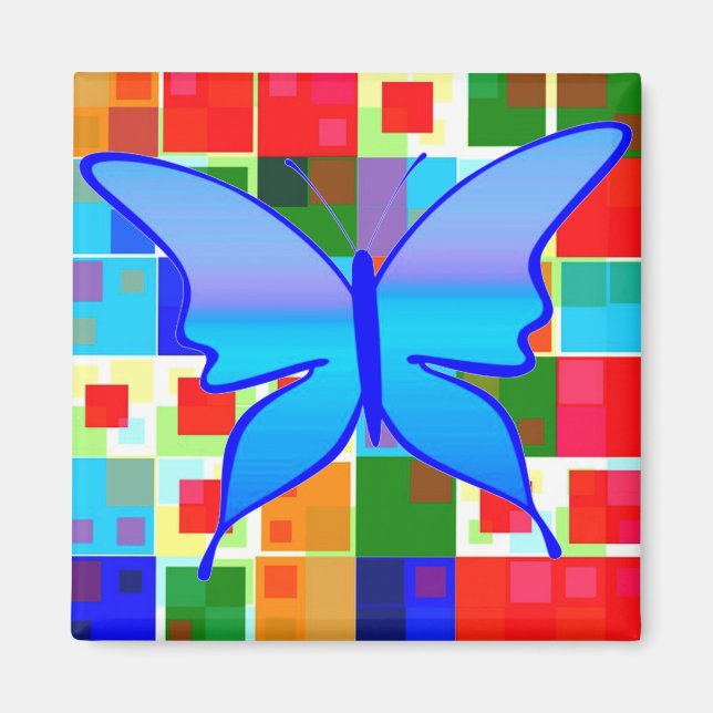 Patchwork Of Color Magnet (Front)