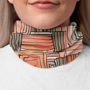 Patchwork of Lines and Colors" Bandana