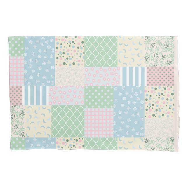 Patchwork  pillow case (Front)