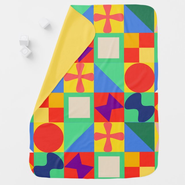Patchwork Quilt  Baby Blanket (In Situ)
