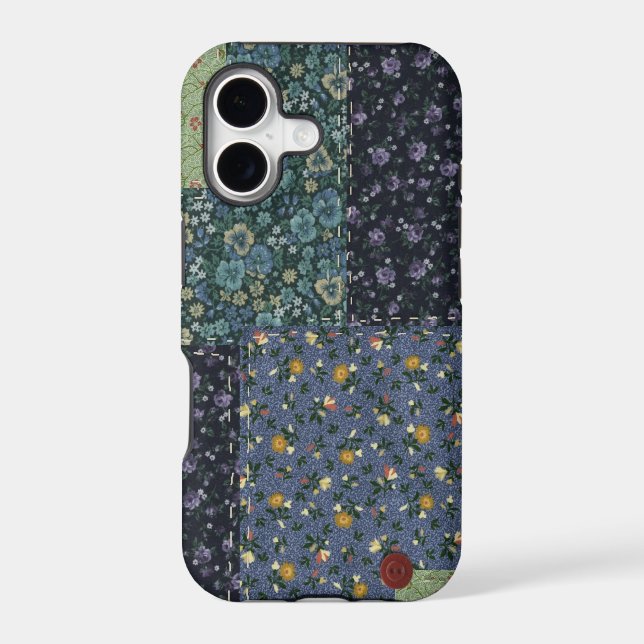 Patchwork Quilt iPhone  Case (Back)