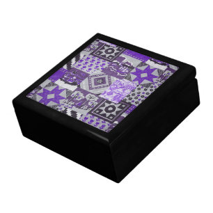 Patchwork Quilt Keepsake Box
