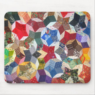 Patchwork Quilt Mouse Pad
