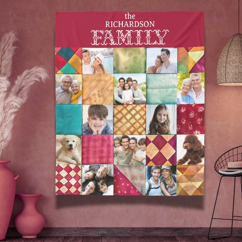 Patchwork Quilt Pattern 12 Photo