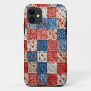 Patchwork Quilt Pattern Mobile Case