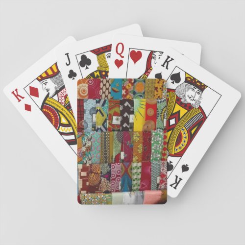 Patchwork Quilt Playing Cards