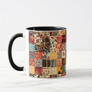 Patchwork Quilt Style Mug