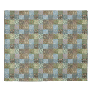 Patchwork Quilt Vintage William Morris Pattern Duvet Cover
