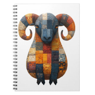 Patchwork Ram Notebook