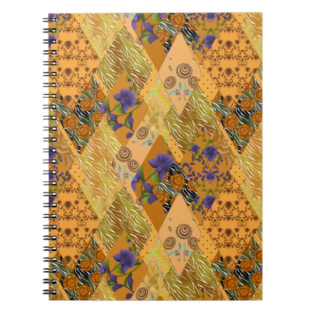 Patchwork, retro notebook (Front)