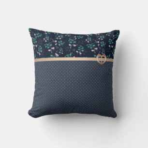 Patchwork, Retro Throw Pillow