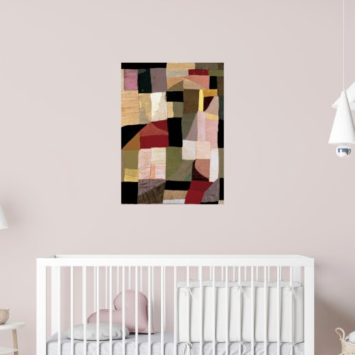 Patchwork Sons Cradle  Sonia Delaunay  Poster