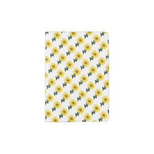 Patchwork Sunflower Passport Holder