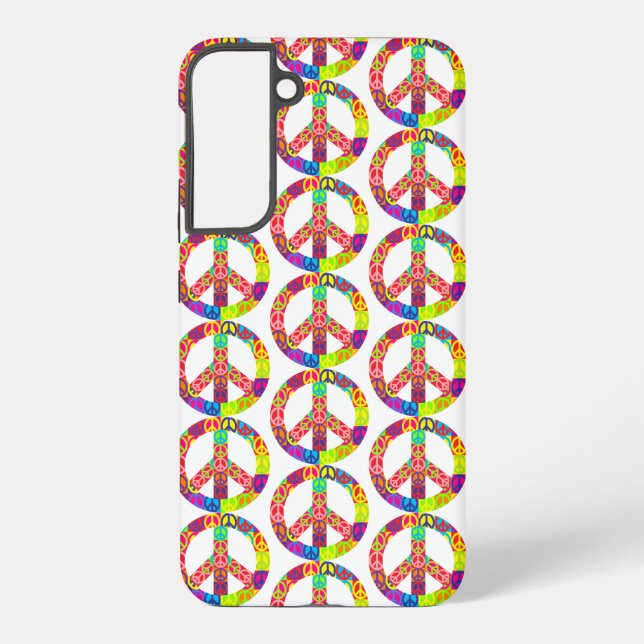 Patchy Peace Samsung Galaxy Case (Back)