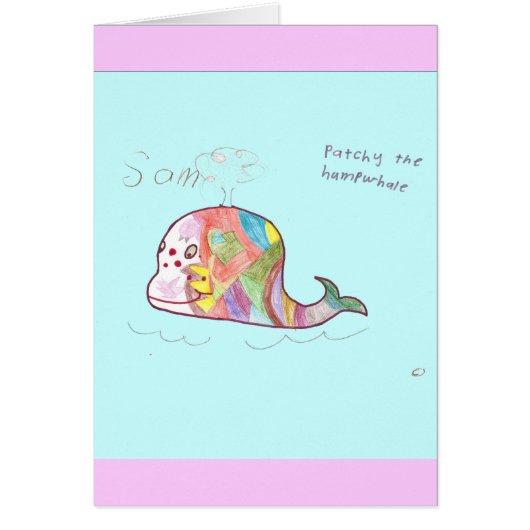 PATCHY THE HUMPWHALE (Front)