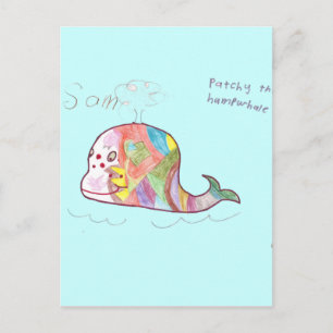 PATCHY THE HUMPWHALE POSTCARD