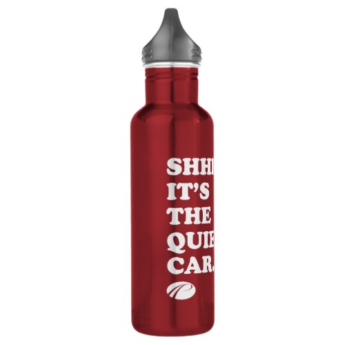 PATCO SHHH ITS THE QUIET CAR STAINLESS STEEL WATER BOTTLE
