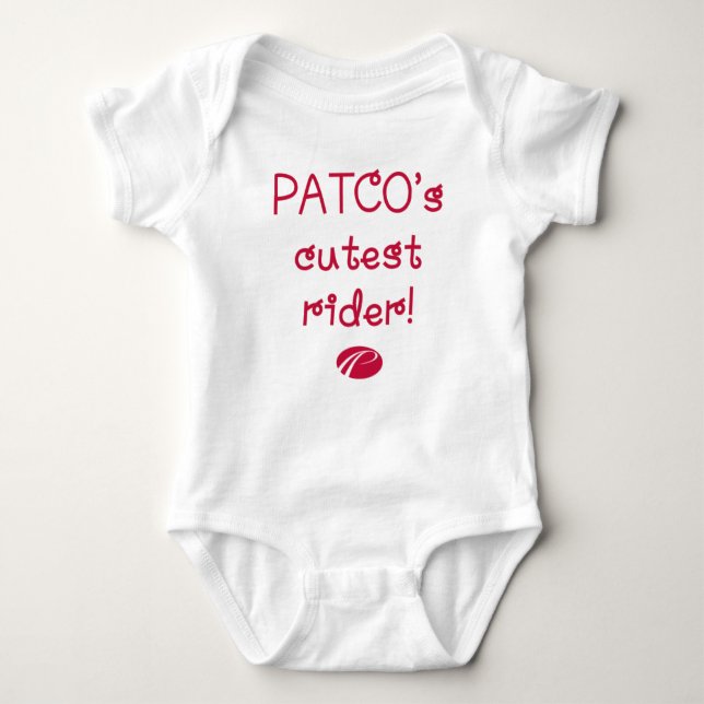 PATCO's Cutest Rider Bodysuit (Front)