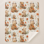 Patel colors nursery wrapping paper sherpa blanket