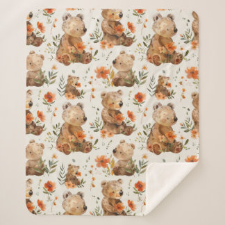 Patel colors nursery wrapping paper sherpa blanket