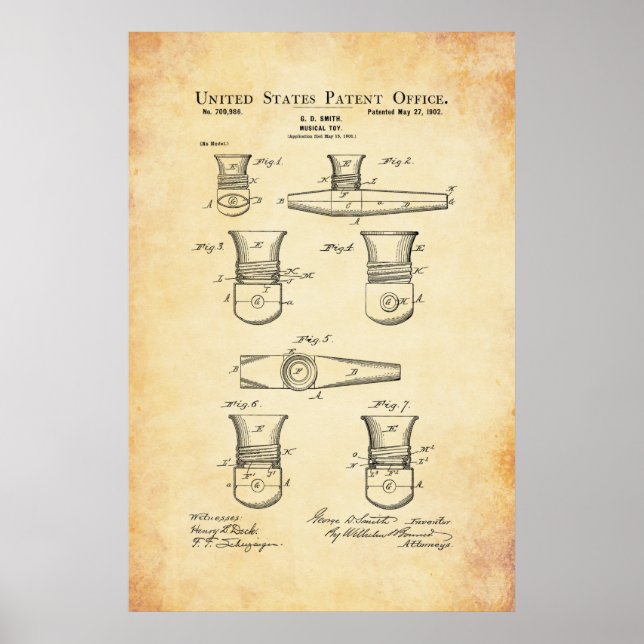 Patent - Kazoo - Poster (Front)