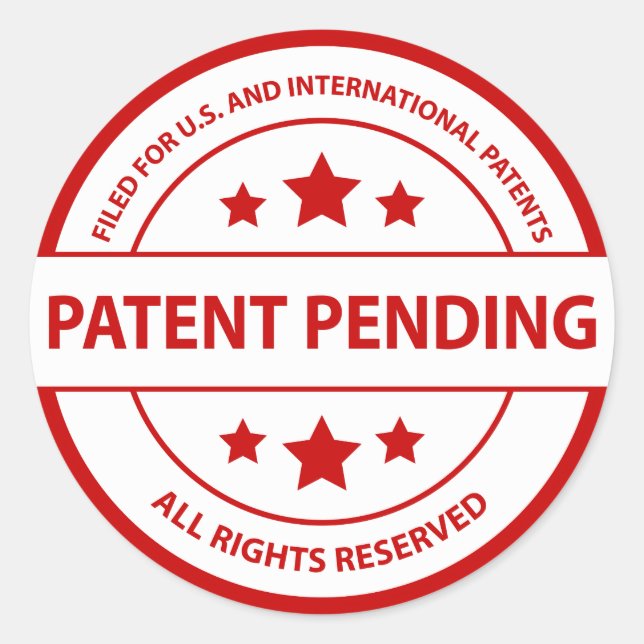 Patent Pending Sticker (Front)