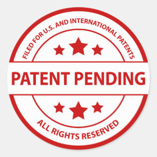 Patent Pending Sticker