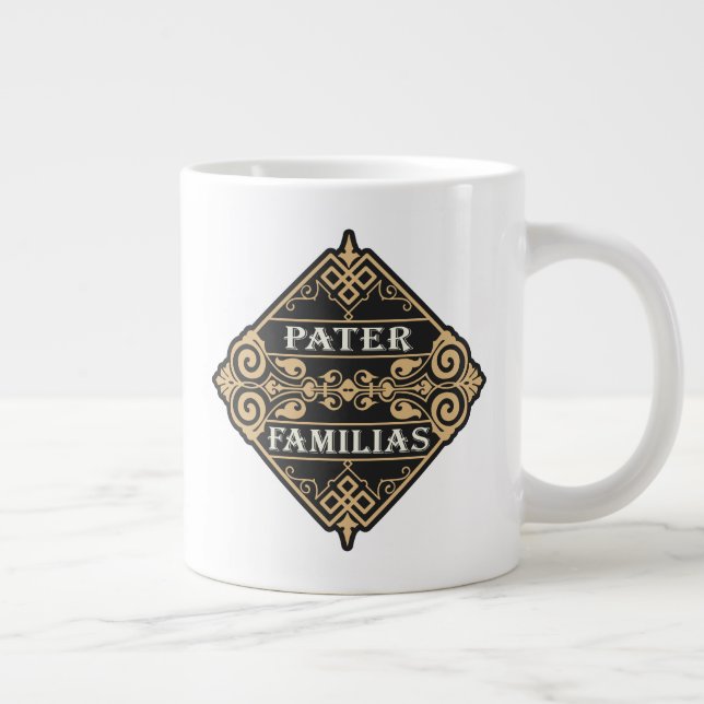 Pater Familias (Father of the Family) Giant Coffee Mug (Right)