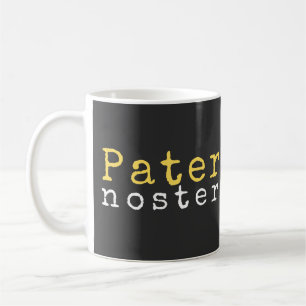 Pater Noster (Our Father) Latin Coffee Mug