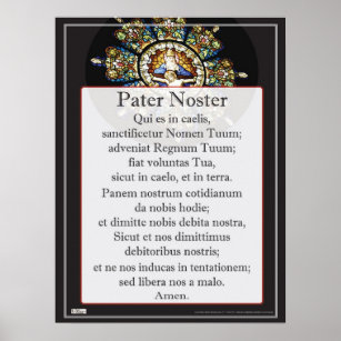 Pater Noster Poster