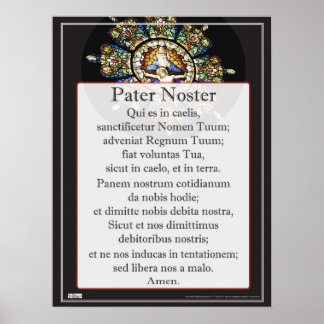 Pater Noster Poster