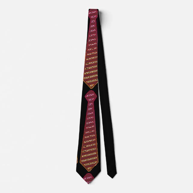 Patern Novelty  Neck Tie (Front)