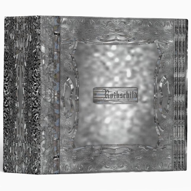 Paternost Dark Dove 3 Ring Binder (Front/Spine)