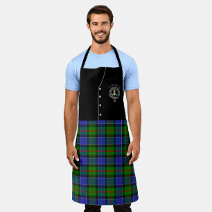 Paterson Clan Badge & Tartan Kilt Apron