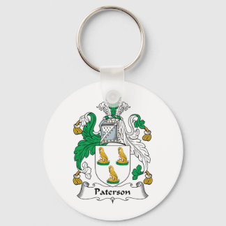 Paterson Family Crest Keychain