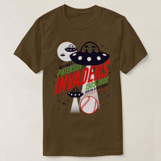 Paterson Invaders T-Shirt (Design Front)