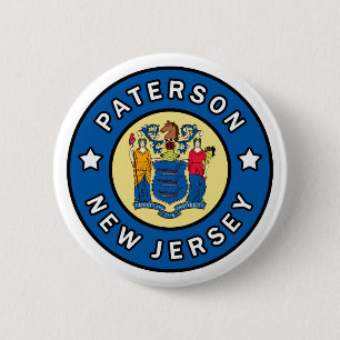 Paterson New Jersey Button