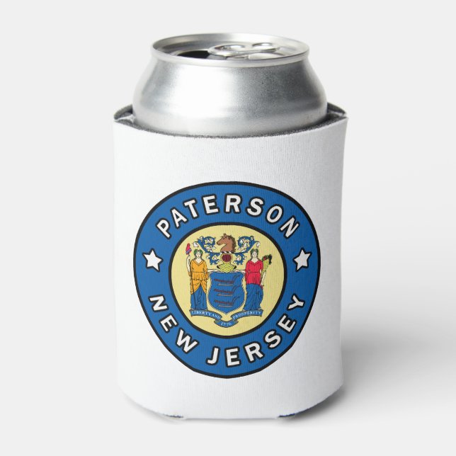 Paterson New Jersey Can Cooler (Can Front)