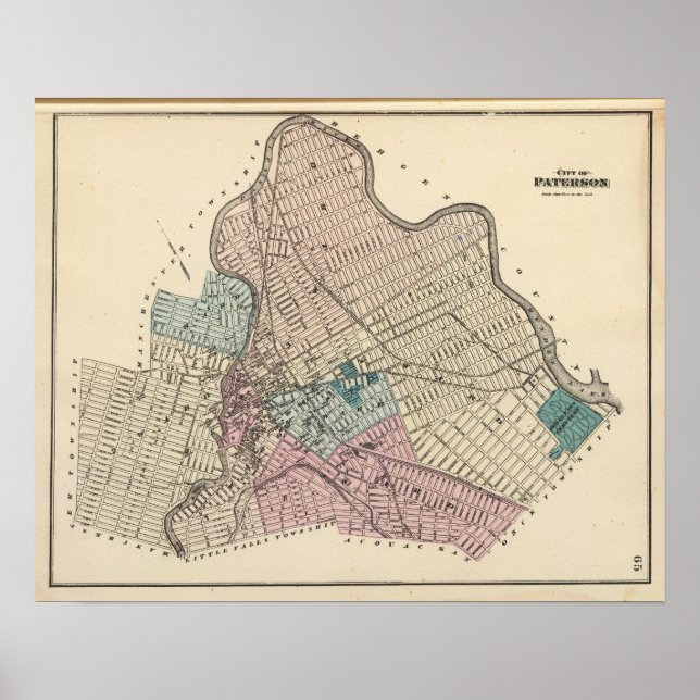 Paterson, New Jersey Poster (Front)