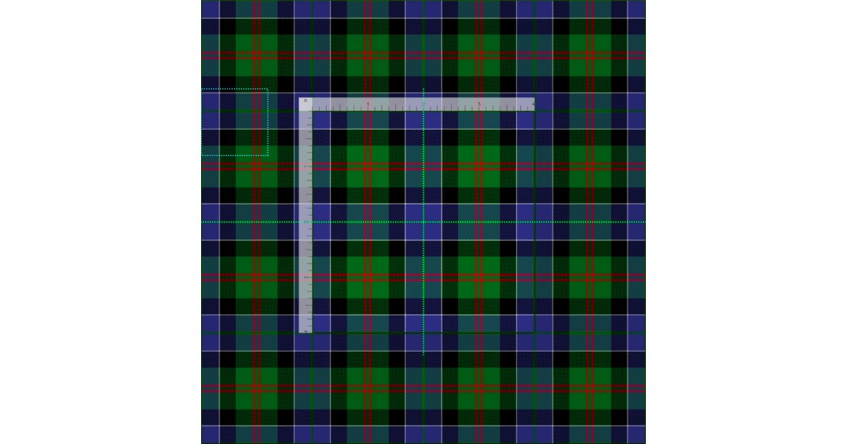 Paterson Tartan Crest Wall Hanging Banner - Wood Pole