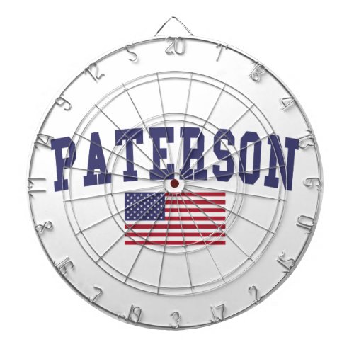 Paterson US Flag Dartboard With Darts