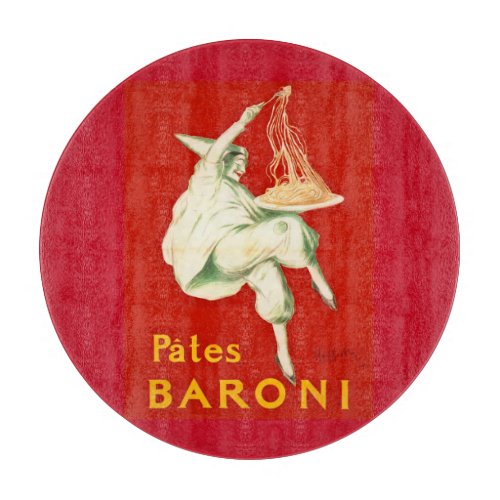 Pates Baroni Cappiello Vintage Advertisement Cutting Board