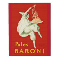Pates Baroni Cappiello Vintage Advertisement