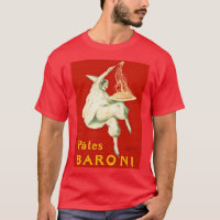 Pates Baroni Cappiello Vintage Advertisement T-Shirt
