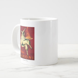 Pates Baroni Vintage PosterEurope Giant Coffee Mug