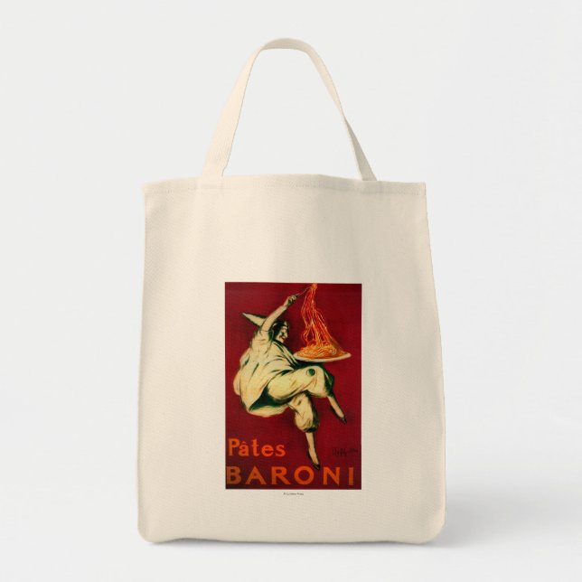 Pates Baroni Vintage PosterEurope Tote Bag (Front)