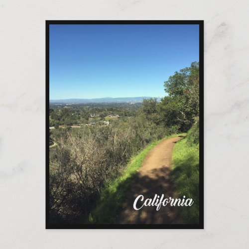 Path at Rancho _ Cupertino California Postcard
