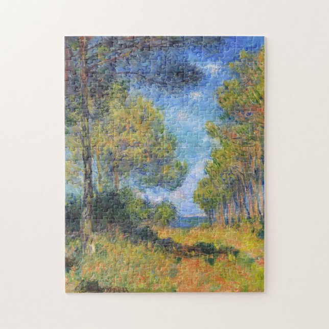 Path at Varengeville Monet Fine Art Jigsaw Puzzle (Vertical)