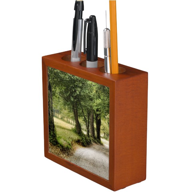 Path in the Country Pencil Holder (In Situ)