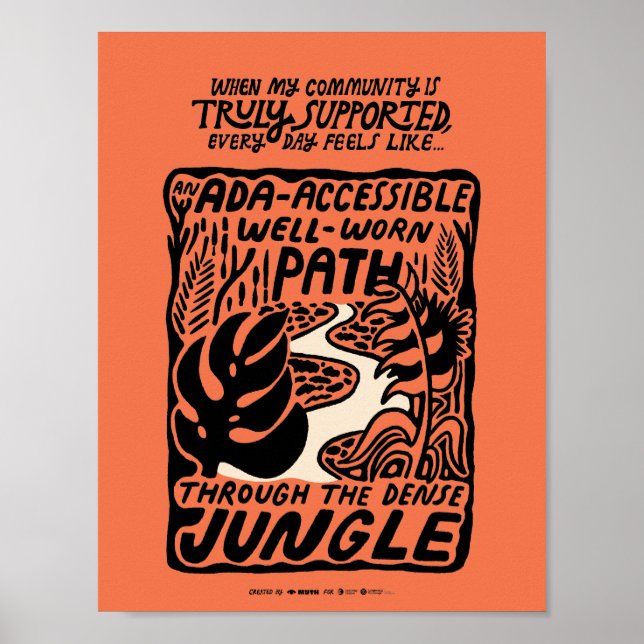 Path in the Jungle Poster (Front)